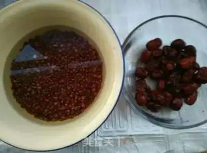 Make Red date bean sand step 0