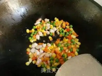 Make Shrimp corn step 4