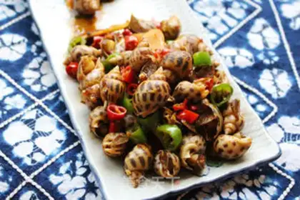 Make Hot snails step 8