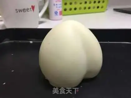 Make White chocolate peaches step 13