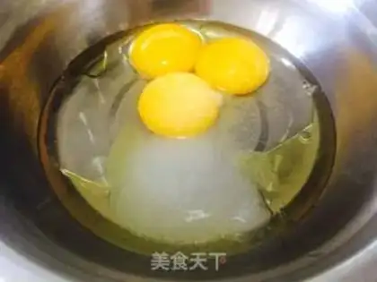 Make Sakura with tea and cake rolls step 3