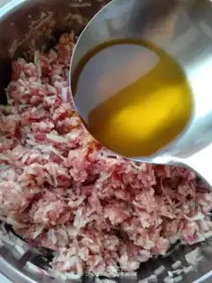 Make Pork carrot dumplings step 3