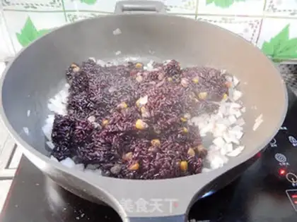 Make Weeds, black rice, wheat step 4