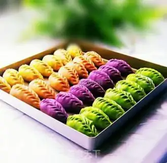 Make Colored willow dumplings step 13