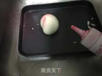 Make White chocolate peaches step 19