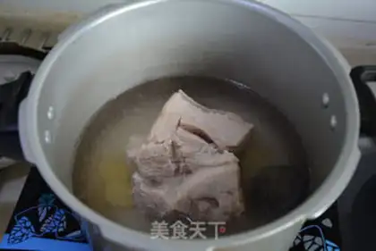 Make Garlic white meat step 2