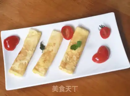Make Egg rolls step 8