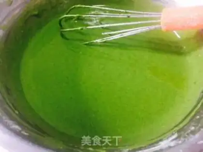 Make Sakura with tea and cake rolls step 6