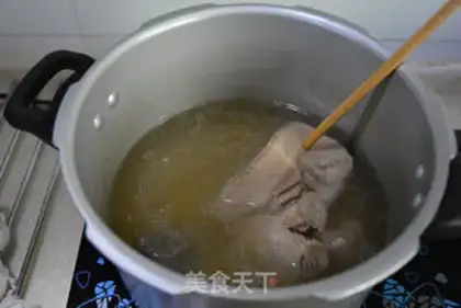 Make Garlic white meat step 3