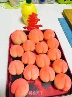 Make White chocolate peaches step 22