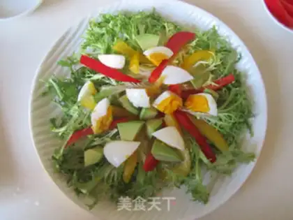 Make Eggs, butter, curry salad step 4