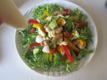 Make Eggs, butter, curry salad step 6