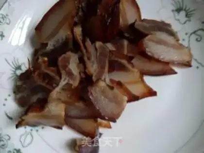 Make Cut the meat step 1