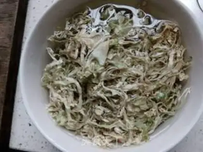 Make Cut the meat step 2