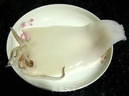 Make Thai spicy squid step 1