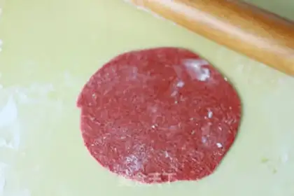 Make Rose rolls step 2