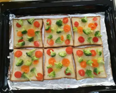 Make Ham and toast step 3