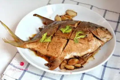 Make Red-burned mackerel step 9