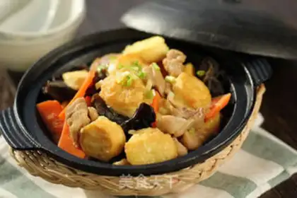 Make Chicken, Japanese tofu step 12