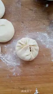 Make Fry buns of mushroom shrimp step 13