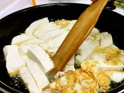 Make The private room is spicy tofu step 3