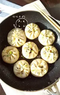 Make Fry buns of mushroom shrimp step 19