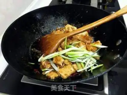 Make The private room is spicy tofu step 8