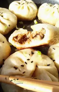 Make Fry buns of mushroom shrimp step 23