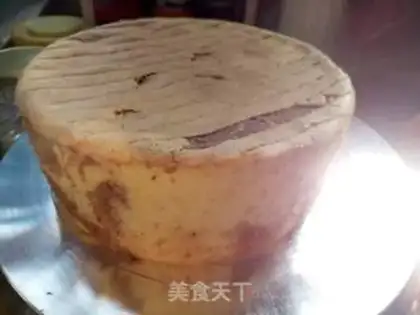 Make Mango cream cake step 1