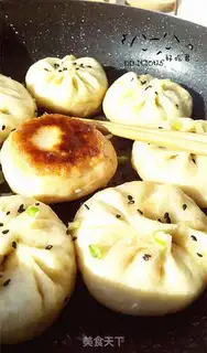 Make Fry buns of mushroom shrimp step 26