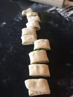 Make Onion rolls step 12