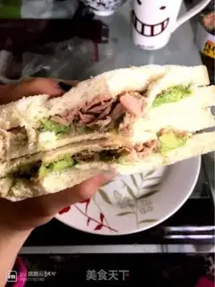 Make Tuna sandwich step 1
