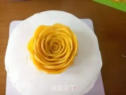 Make Mango cream cake step 13