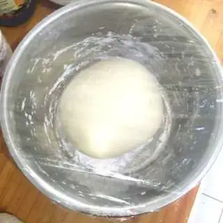 Make Big celery dumplings step 1