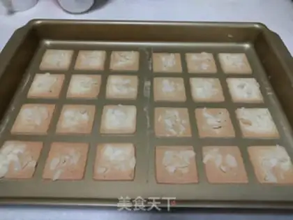 Make Almond pretzels step 12
