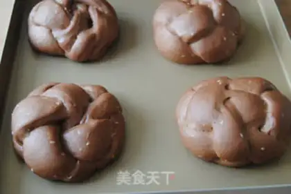 Make Coco sesame bread step 11