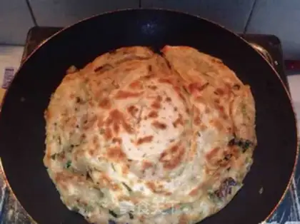 Make Five onion waffles step 8
