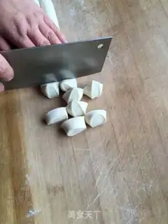 Make Big celery dumplings step 8