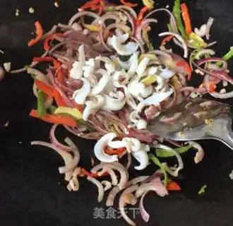 Make A fried ink fish step 5