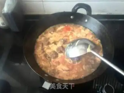 Make Meatball egg soup step 8