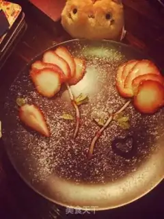 Make Strawberry rose muffins step 3