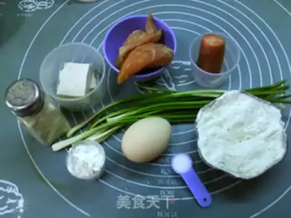 Make Soft chicken tofu pie step 0