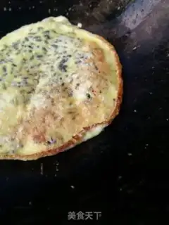 Make Black rice eggcake step 4