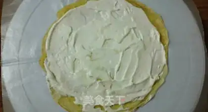 Make Soft chicken tofu pie step 3
