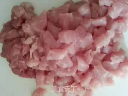 Make Porridge pork sauce step 0