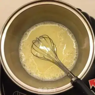 Make Black sesame ice cream step 2