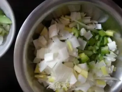 Make Porridge pork sauce step 2