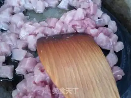 Make Porridge pork sauce step 3