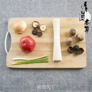 Make Tomato garlic mushrooms. Noodles step 0