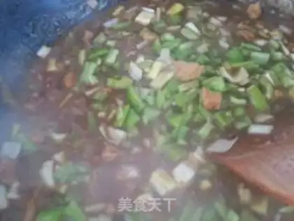 Make Porridge pork sauce step 9